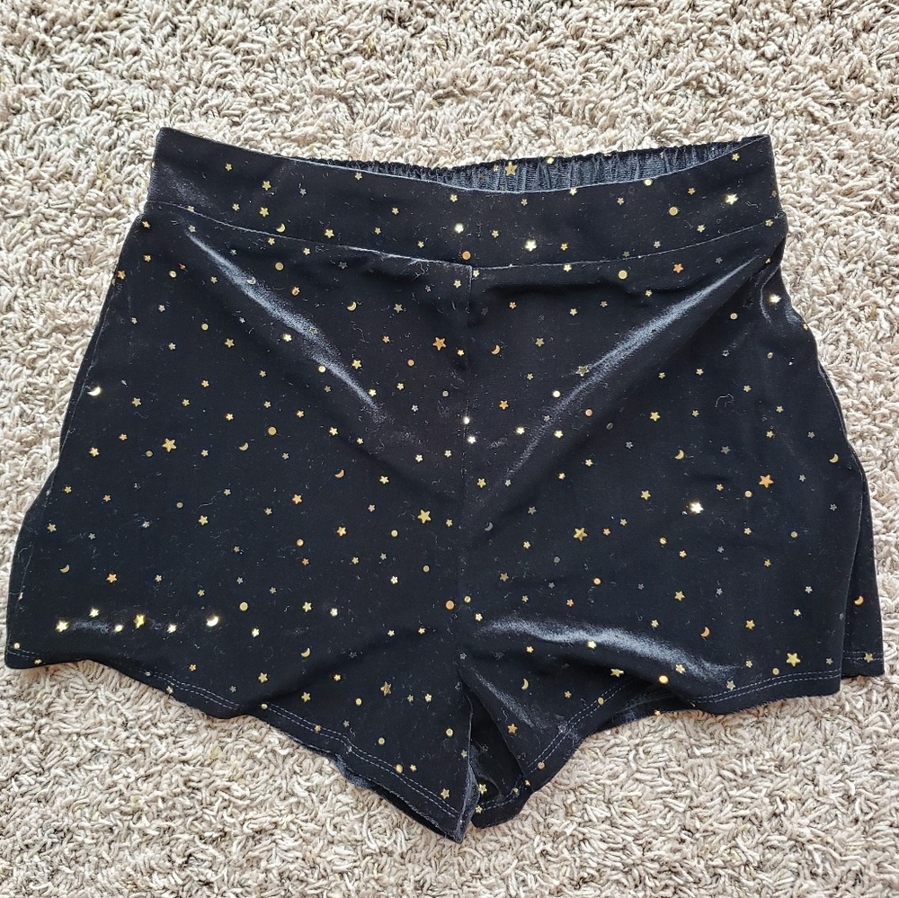 Wild Honey Black star shorts